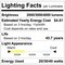 Luxrite Dusk to Dawn LED Outdoor Wall Light 12in up to and Down Light 3CCT 3000K-5000K 20/30/40W IP65 ETL LR40347-1PK - alternate 2